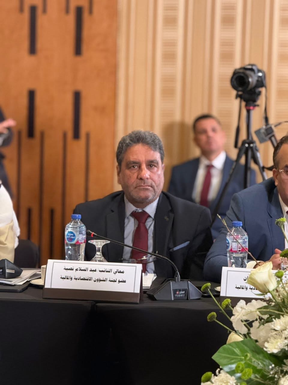 مشاركة أعضاء مجلس النواب في اجتماعات لجان البرلمان العربي بالقاهرة