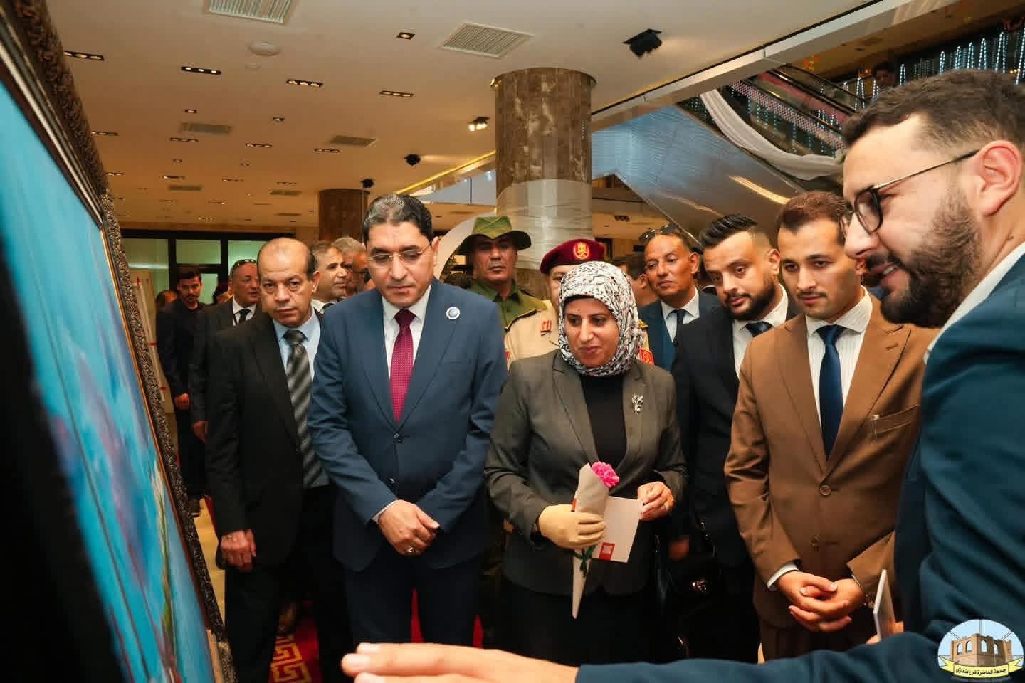 المسماري تفتتح ملتقى ومعرض الكتاب بجامعة السلام الدولية في بنغازي