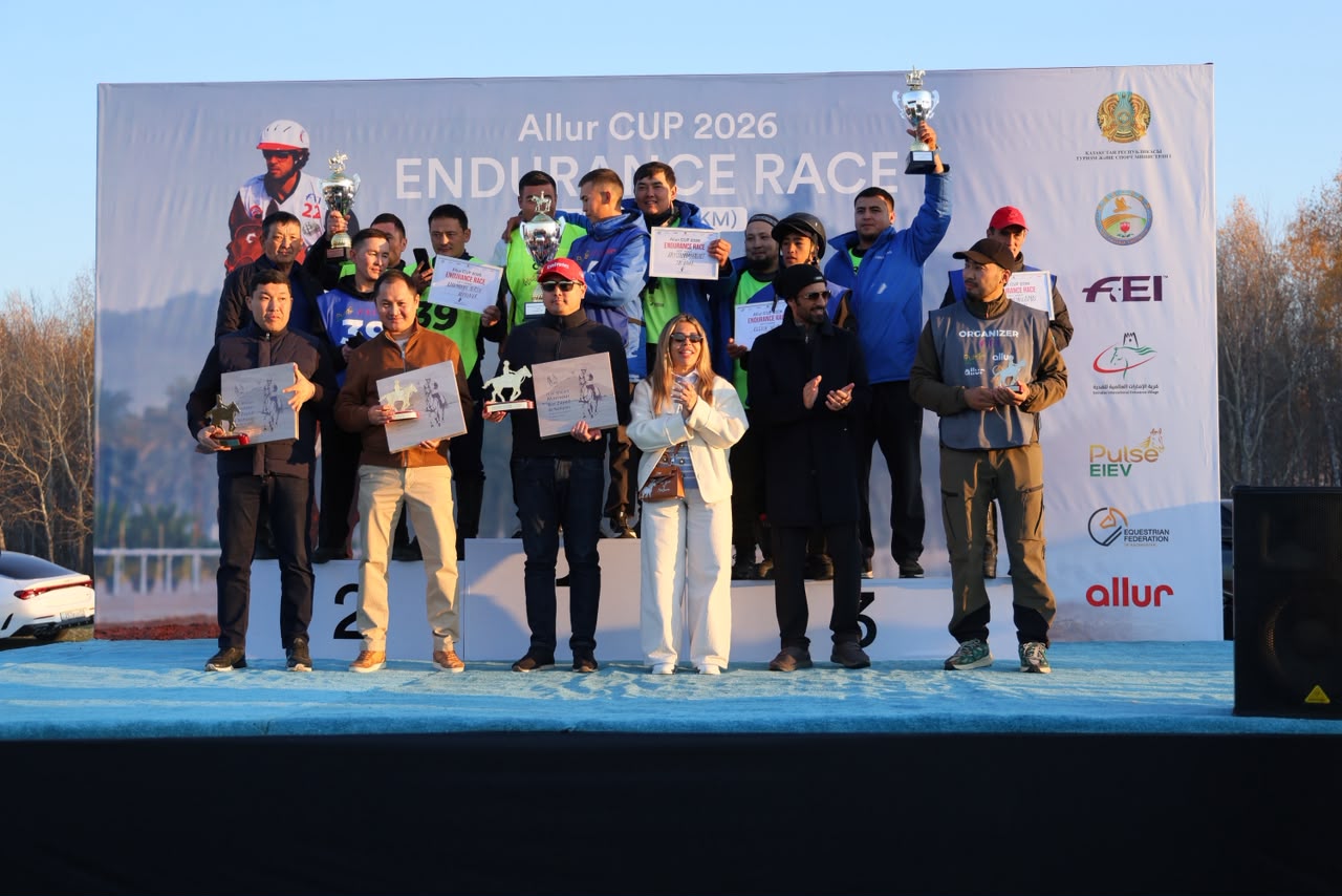 كاسييت أريستانباي يتوج بلقب محطة كازاخستان في سلسلة سباقات قرية الإمارات العالمية للقدرة